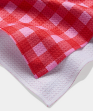 Load image into Gallery viewer, Valentine&#39;s Geometry Towels
